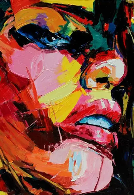 

Free Shipping Abstract Colorful Woman Modern 5D DIY Diamond Painting Wall Art Bedroom Living Room Advanced Nordic Home Decoratio