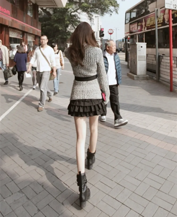 

2020 new women's clothing is thin and versatile base knitted thick pullover sweater