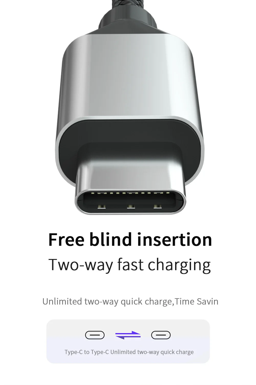 Кабель USB 3,1 type-C PD для быстрой зарядки USB C-USB C кабель для передачи данных для Macbook Pro samsung S8 S9 S10 huawei Matebook p20 p30 pro