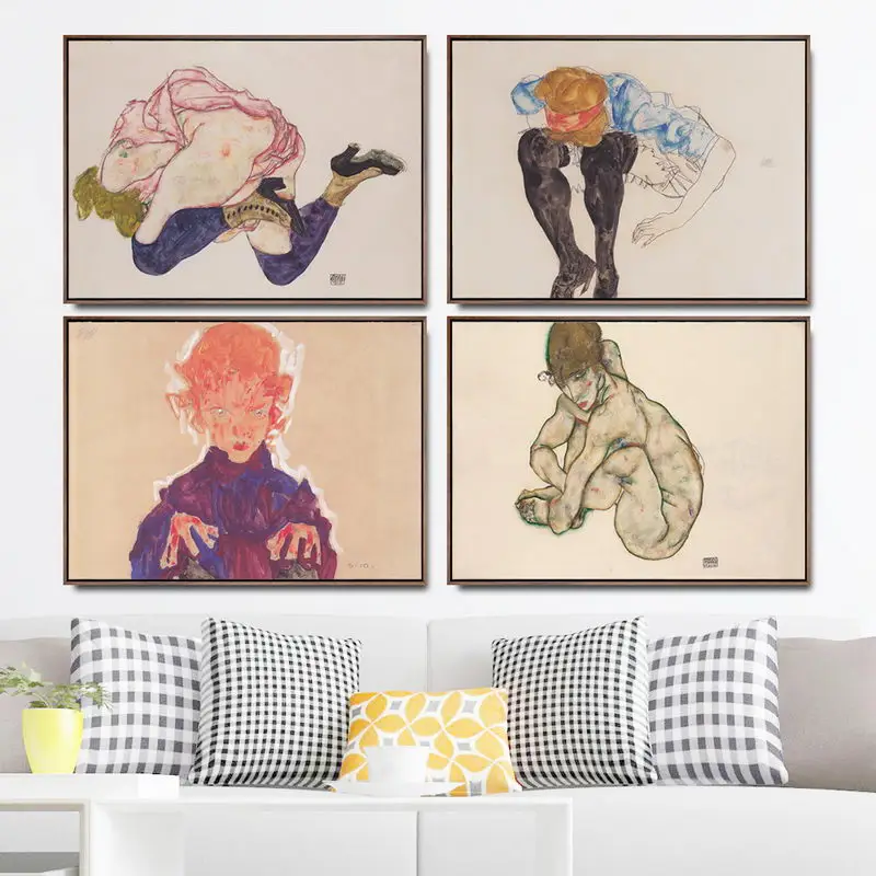 Модульная Картина на холсте в скандинавском стиле для домашнего декора | Дом и