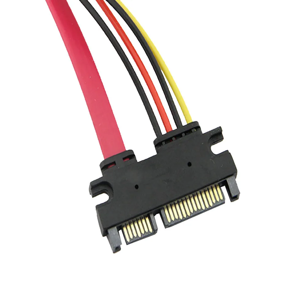Удлинительный кабель SATA HDD 30 см 15 + 7 Pin передачи данных и питания Папа мама гаджет