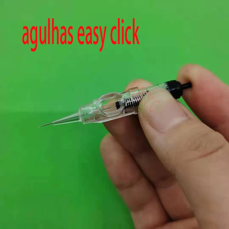 

10/20/30pcs Easy Click Tattoo Needles Permanent Makeup Cartridge Needles 1RL 3RL 5RL 7RL 3F 5F 7F for PMU Eyebrow Lip Eyeliner