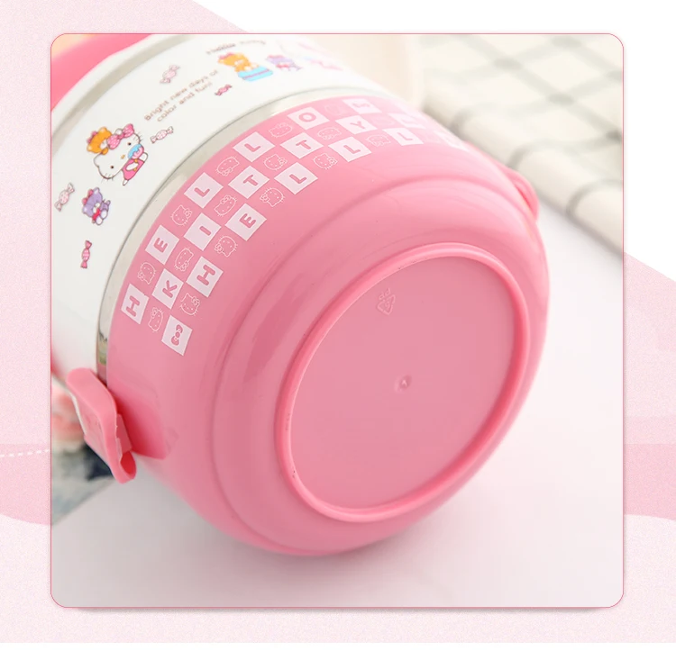 Набор коробок из нержавеющей стали с изображением дораэмона KT Микки и Минни Lancheira