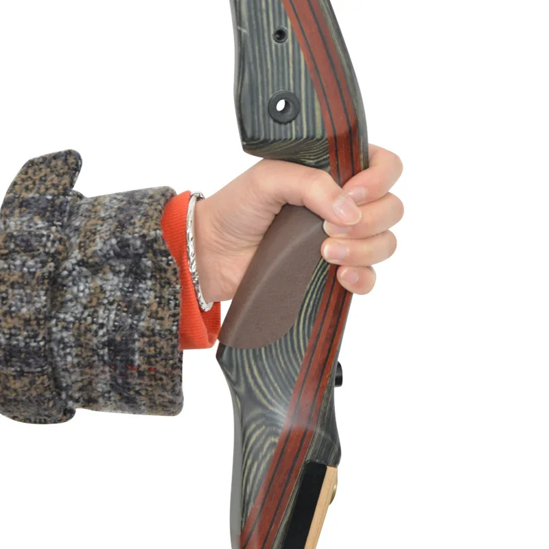 

Archery Bow Riser Wear-resistant Non-slip Mat Pasteable Leather Bow Handle Grip For Hunting Shooting Accessories