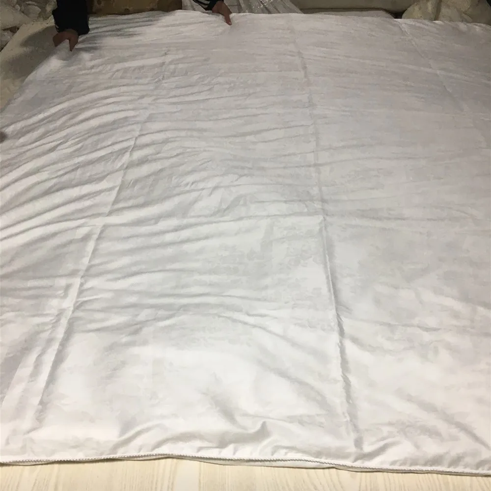 Весеннее и осеннее шелковое одеяло 100% шелк тутового шелкопряда одеяла чистый