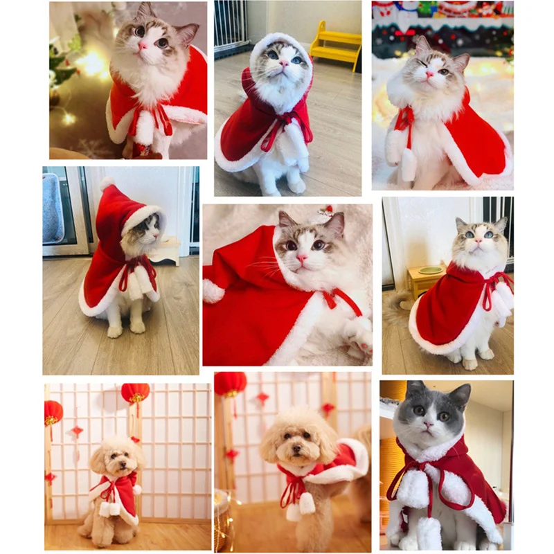 Новая креативная одежда для домашних животных НОВАЯ РОЖДЕСТВЕНСКАЯ Хэллоуина
