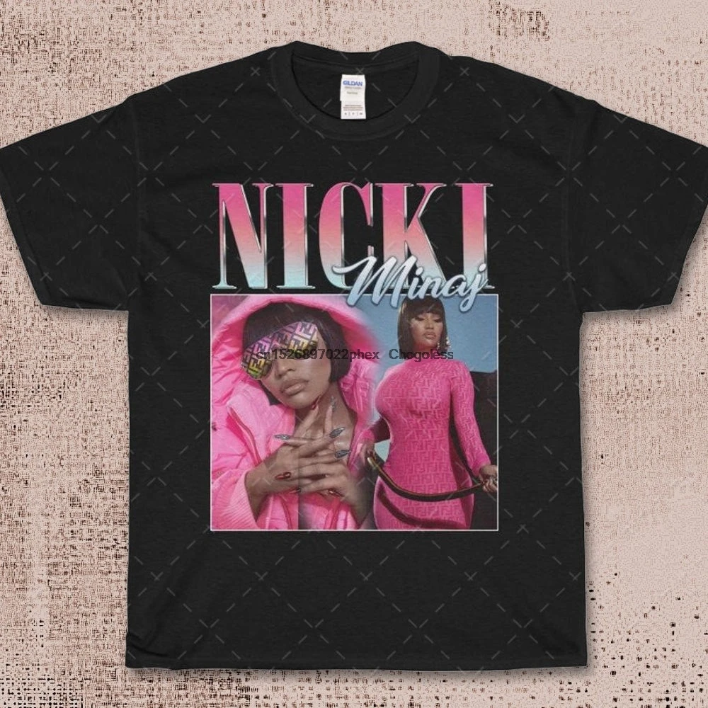 

NICKI MINAJ Rap Hip Hop 90s Retro Vintage T Shirt