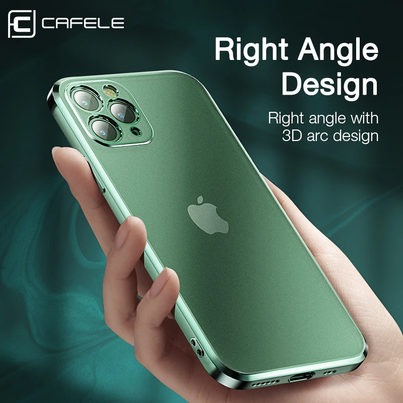 Чехол Cafele для iPhone 12 11 Pro Max роскошные мягкие силиконовые чехлы Mini прозрачная