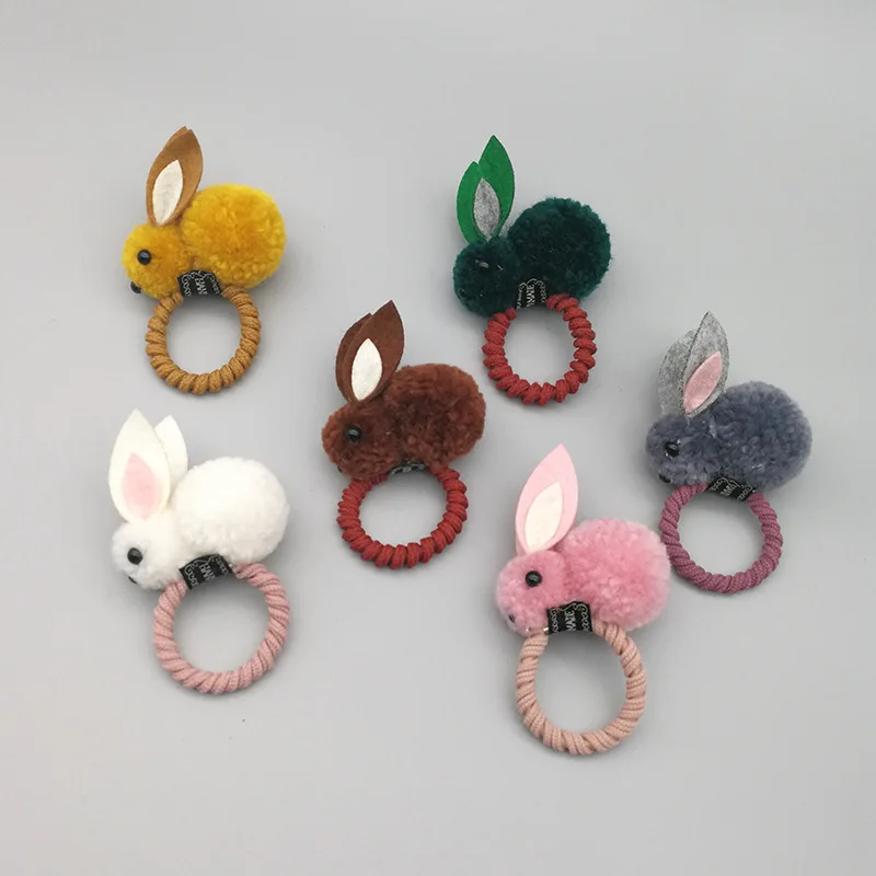 

Kids Easter Baby Cute Rabbit Bunny Hair Rope Girl's Headband Hairpin Hair Accessories For Fashion Party Carnival Headwear