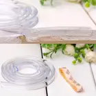 1 м, прозрачные защитные товары для безопасности детей, стеклянная полоска для защита на мебель краев стола, ужасная полоска, угловой бампер из пены, столкновения