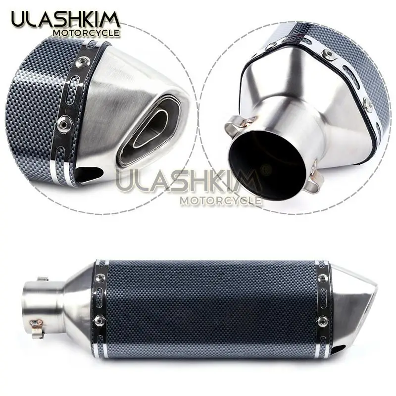 Мотоцикл модифицированный скутер GY6 125cc 150cc контакт средняя труба глушитель