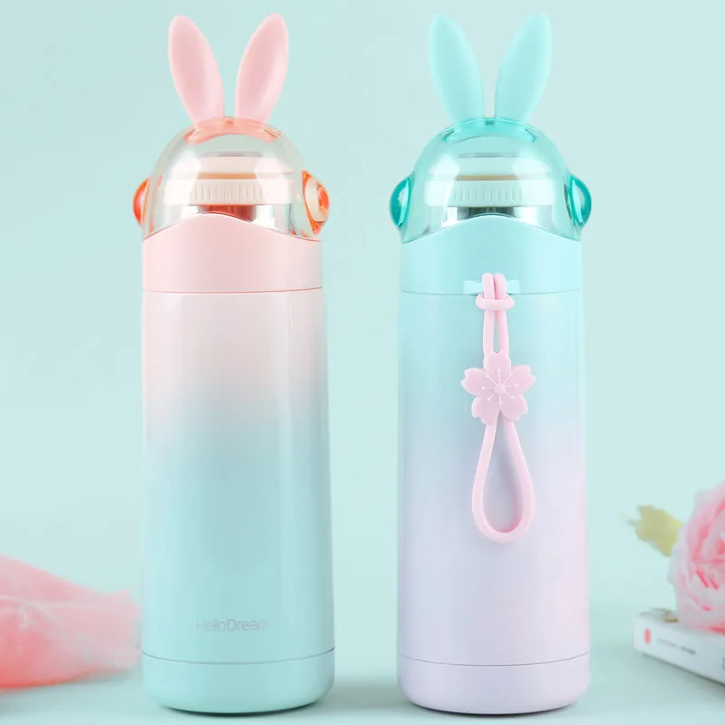 Креативная кружка из нержавеющей стали Студенческая Дамская чайная чашка милая