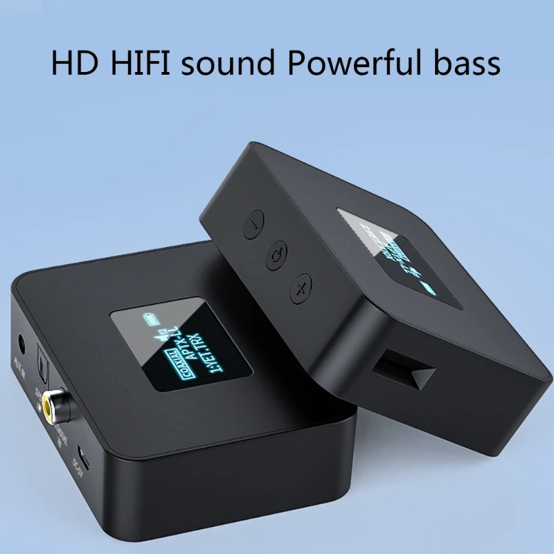 

Bluetooth 5.0 Aptx LL Low Latency Transmitter Receiver CSR8670 3.5mm Jack AUX Optical Wirlesss -Audio Adapter