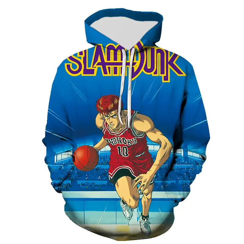 

Slam Dunk Printed 3D Pullover Hoodies Men Women Children Long Sleeve Sweatshirts Streetwear Boy Girl Kids Clothes Cool Tops