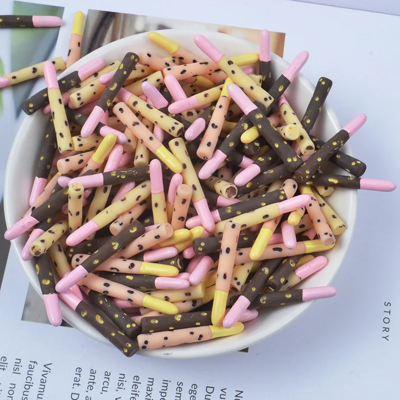 20 шт. миниатюрные кабошоны из каучука кавайная имитация поддельных блюд Подвески