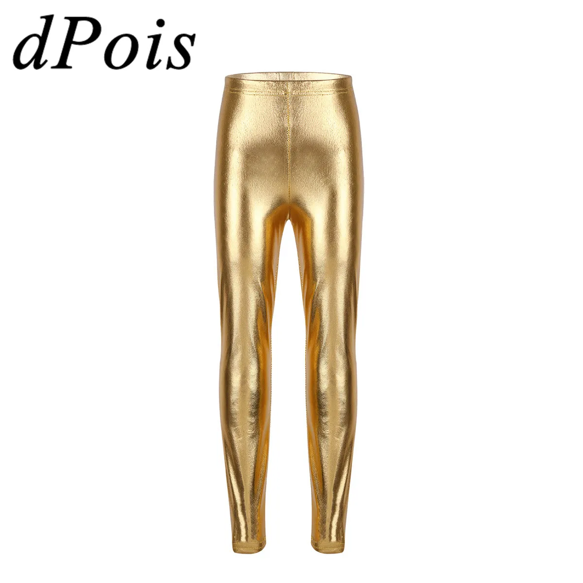 DPOIS/детская одежда для джазовых танцев девочек Детские блестящие однотонные