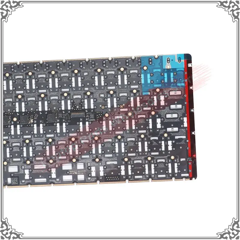 

Genuine UK Layout 12 Inch A1534 Czech Keyboards 2017 2018 For Macbook Air A1534 Keyboards CZ Replacement Big Enter