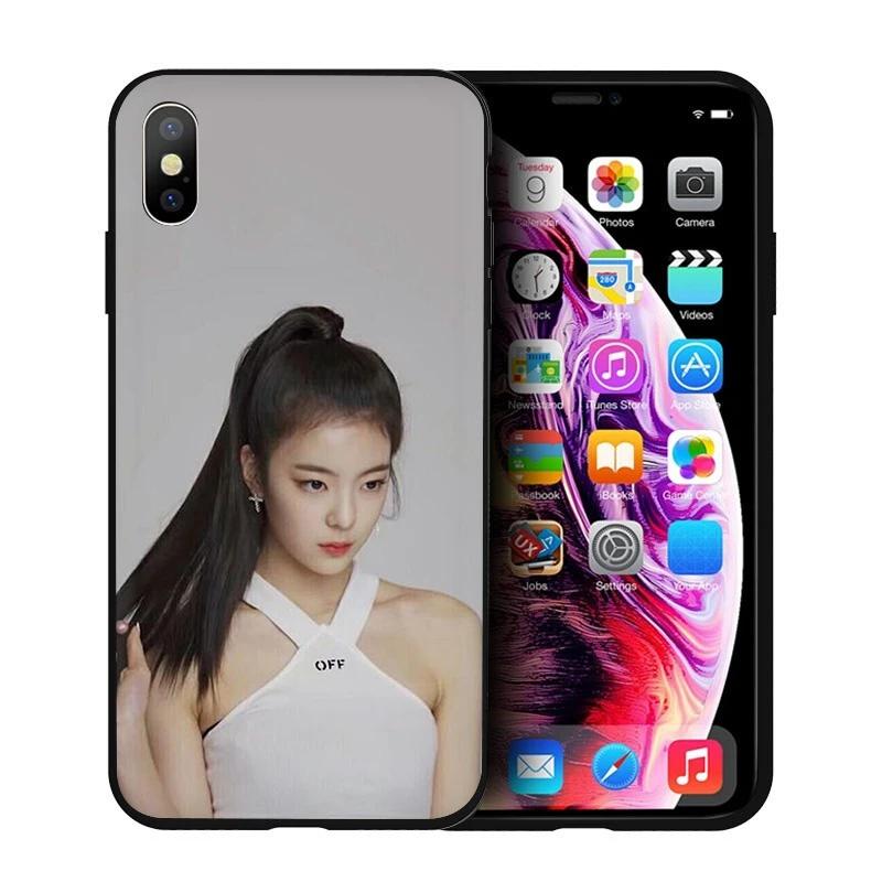 B1 EWAU ITZY K силиконовый чехол для телефона iPhone 5 5S SE 6 6s 7 8 plus X XR XS Max - Цвет: B1