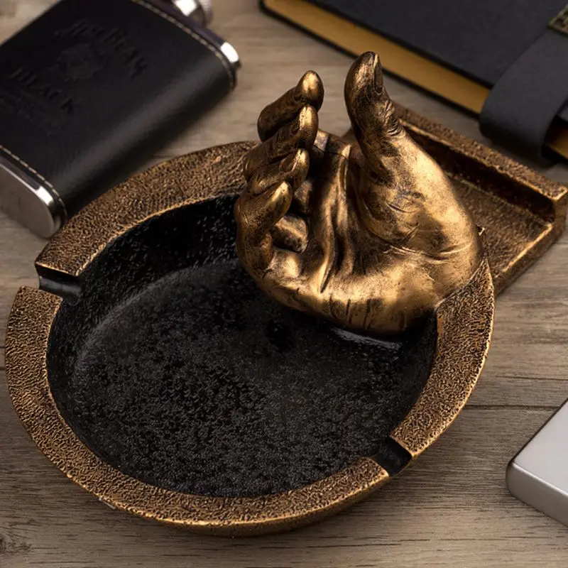 Пепельница для курительной трубки креативная пепельница из смолы держатель