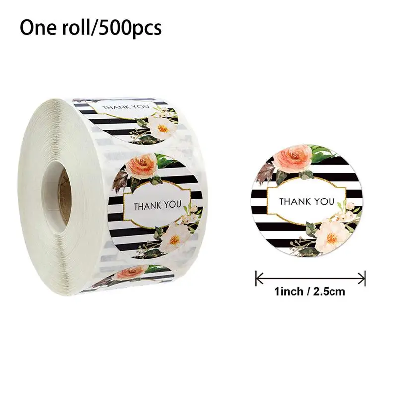 500 шт. крафт Бумага домашние с любовью Стикеры s Скрапбукинг для конверт и посылка