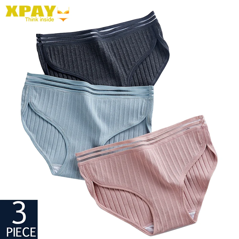 

Women's Panties Cotton Underwear Sexy Briefs Girls Low-Rise Soft Panty Women Underpants Female Lingerie 2021 NEW