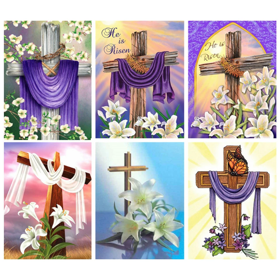 Yujohom 5D DIY алмазная живопись по номерам религия христианская Алмазная вышивка