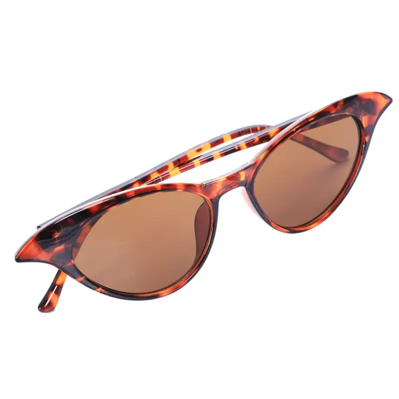 Маленькие кошачий Глаз Модные солнцезащитные очки Женские Ретро Красные