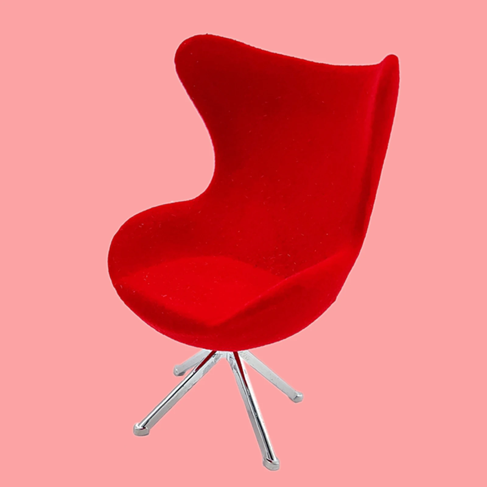 

1/12 Dollhouse Miniature Living Room Furniture High Back Chair Exquisite Collection for Dolls House Decor 2.05x1.97x2.68inch