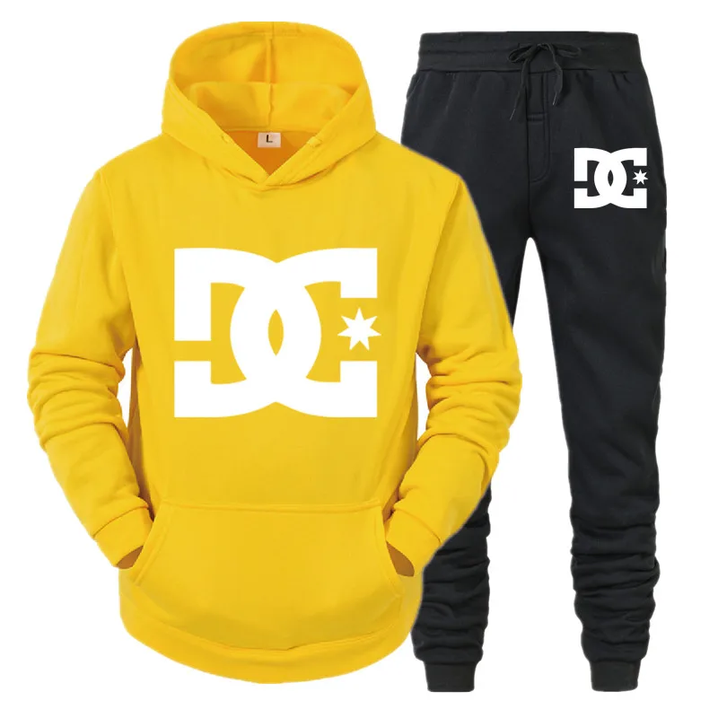 

2021 Men's Sport Suits Sets Brand Tracksuit Spring Running Hoodie+Pants Sets Sweatshirt Set Gym Clothes Male Suit Men's Clothing