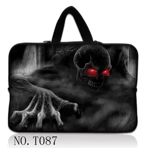 ghost laptop sleeve case 13 3 14 15 6 inch waterproof notebook briefcase handle bag for macbook pro acer xiaomi lenovo ho asus free global shipping