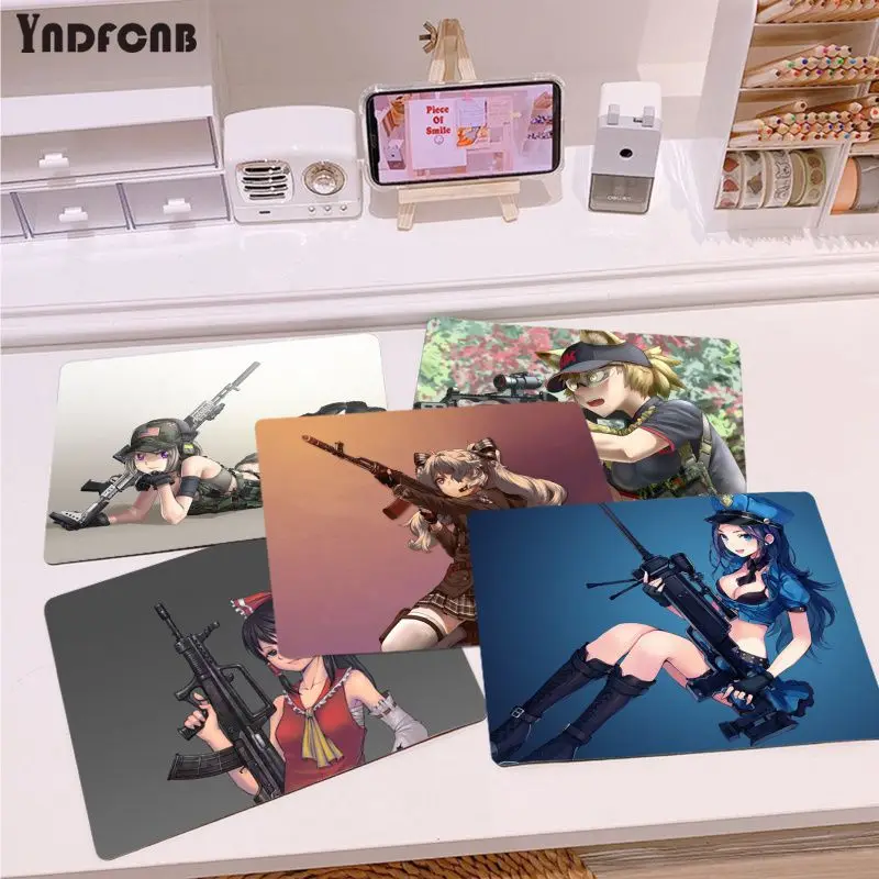 

YNDFCNB Hot Sales Anime girl with gun High Speed New Mousepad for CS GO Top Selling Wholesale Gaming Pad mouse