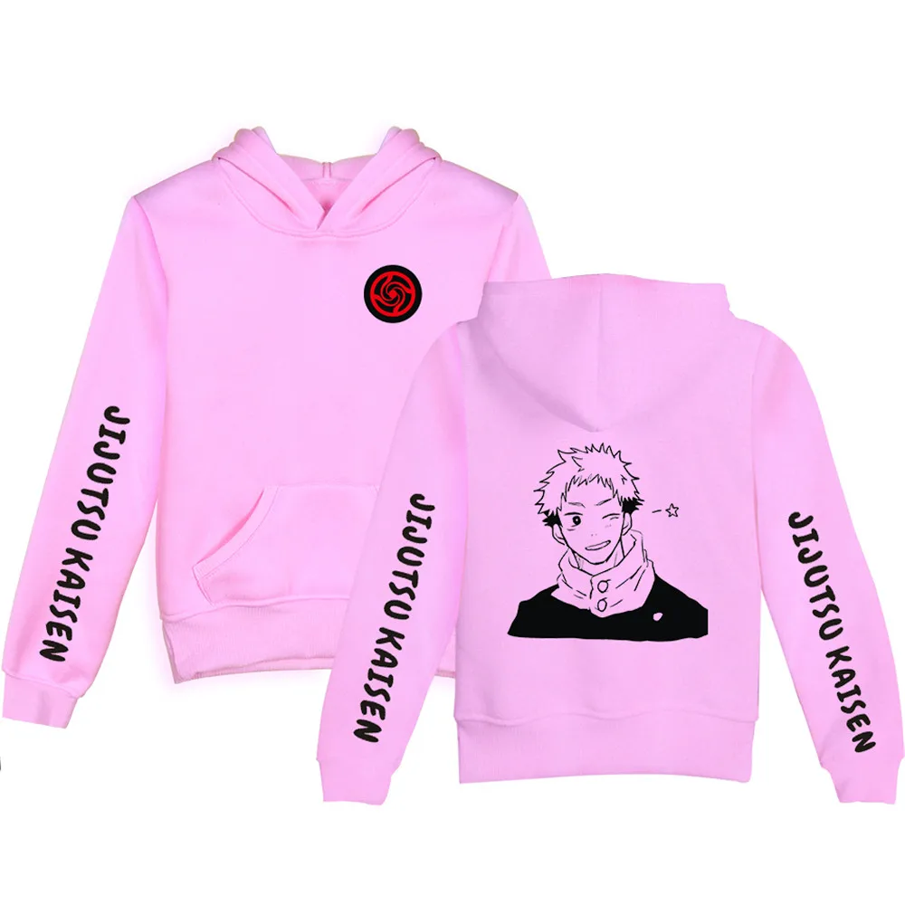 

Jujutsu Kaisen Sweatshirt Fashion Anime Hoodie Streetwear Unisex Casual Hip hop Kpop Clothing Comics Kids Tops