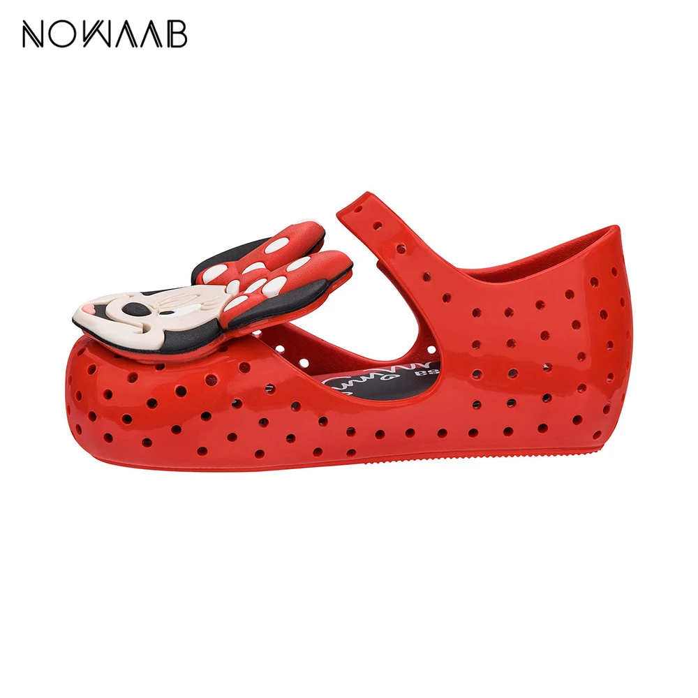 Детские Нескользящие сандалии для девочек с мультяшным принтом | Детская одежда