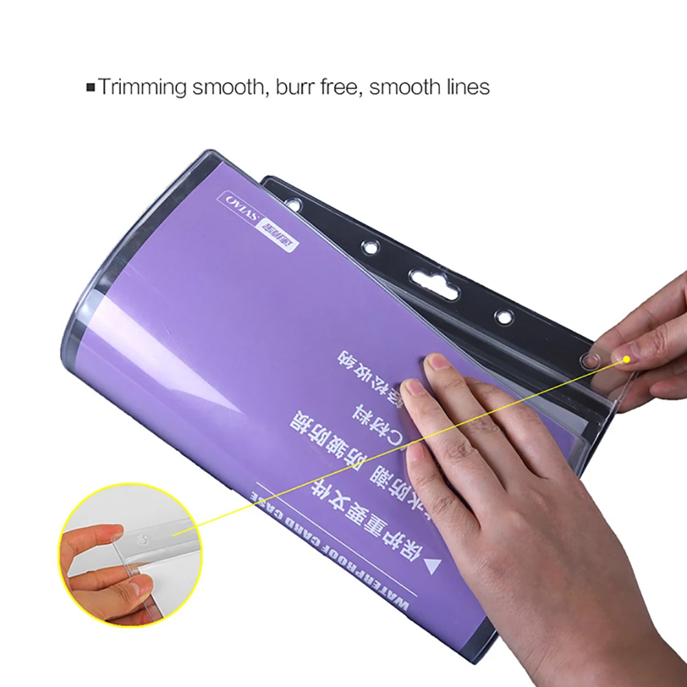 A3 A4 ПВХ настенная Подвеска для документов прозрачная Глазированная поверхность