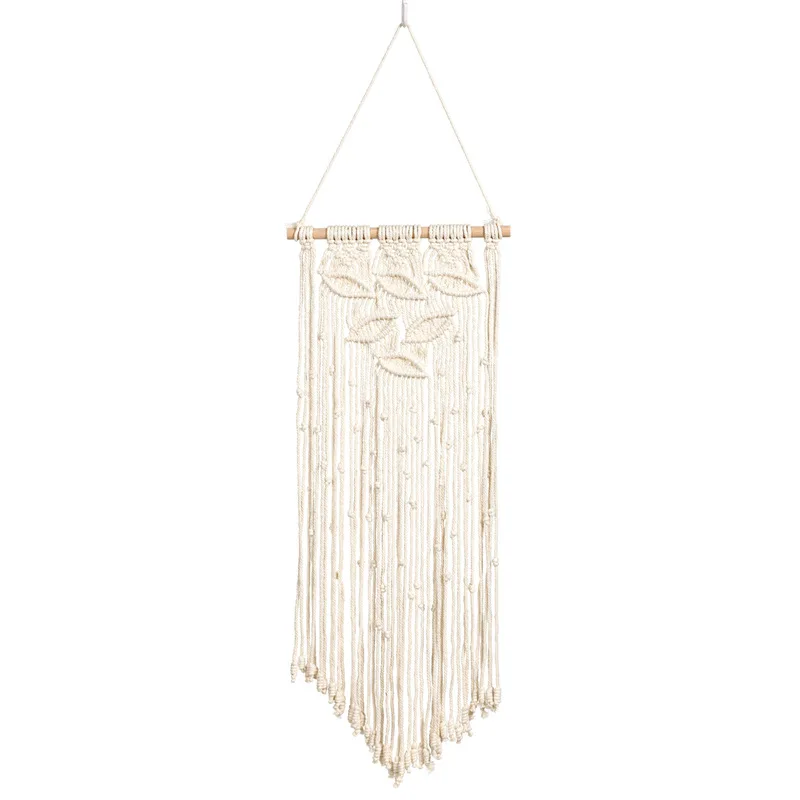 

Macrame Handmade Woven Geometric Tapestry Cotton Boho Chic Wall Hanging Home Decoration Home Room Decor Handicraft Gift