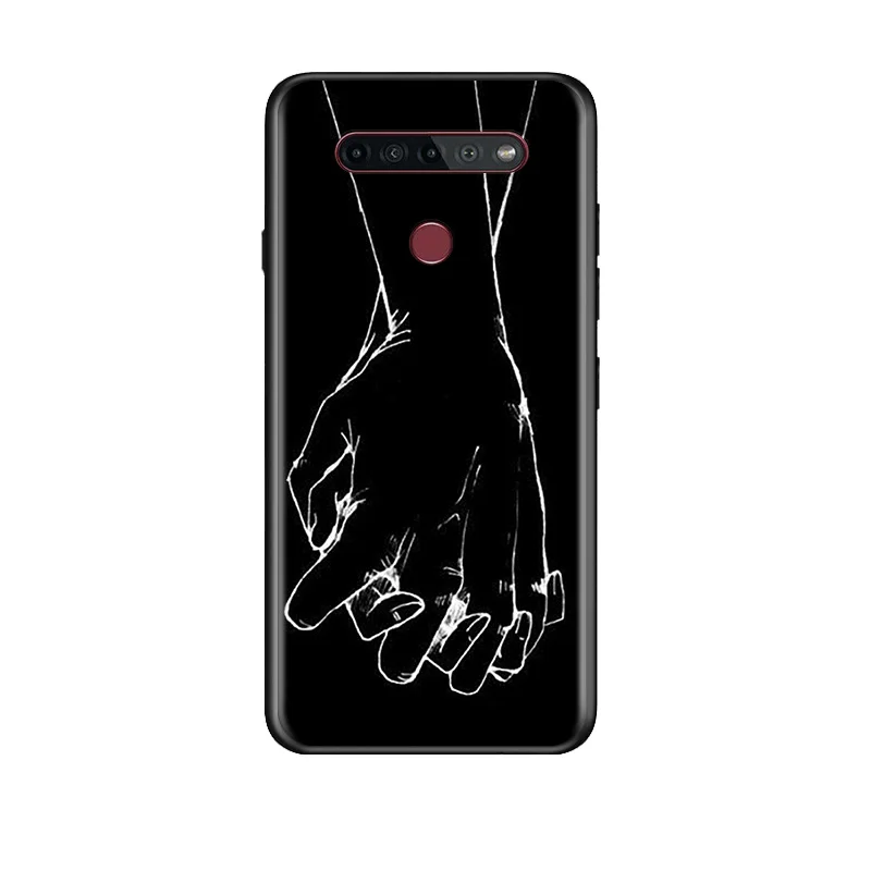 

Minimalist series lines For LG G8 V30 V35 V40 V50 V60 Q60 K40S K50S K41S K51S K61 K71 K22 ThinQ 5G Phone Case