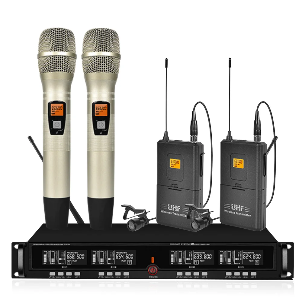 

Professional UHF wireless microphone conference microphone for school church conference room microphone wireless