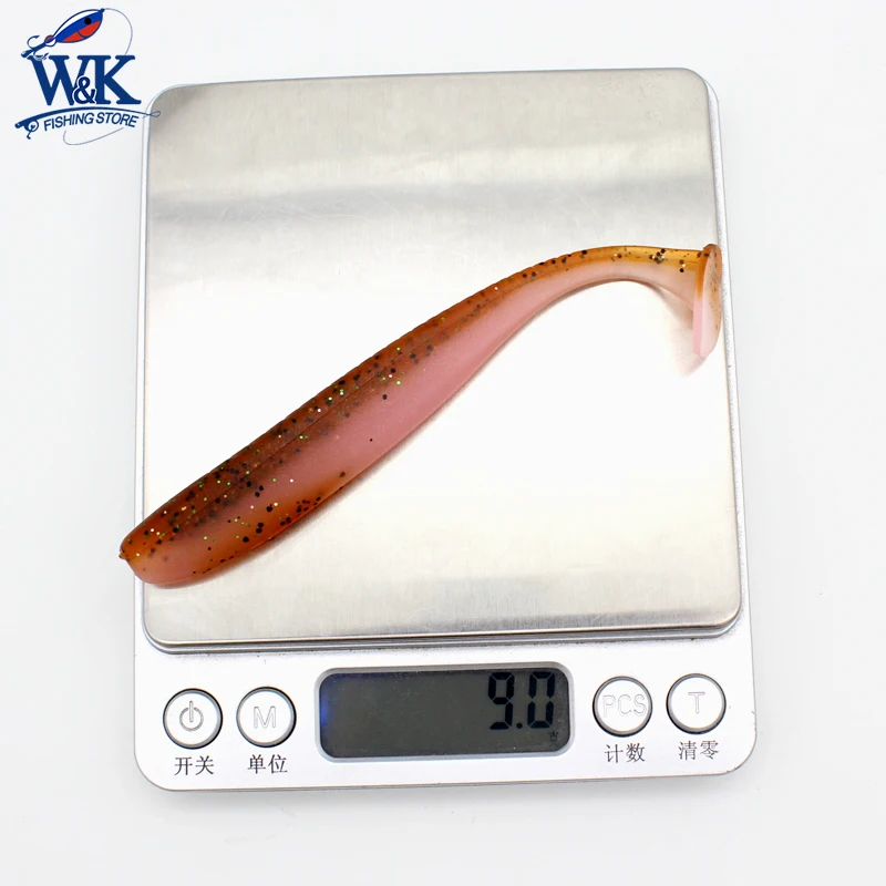 W &amp K брендовая Мягкая приманка 4.7 inch 5 шт./пакет пресноводных Рыбалка Интимные