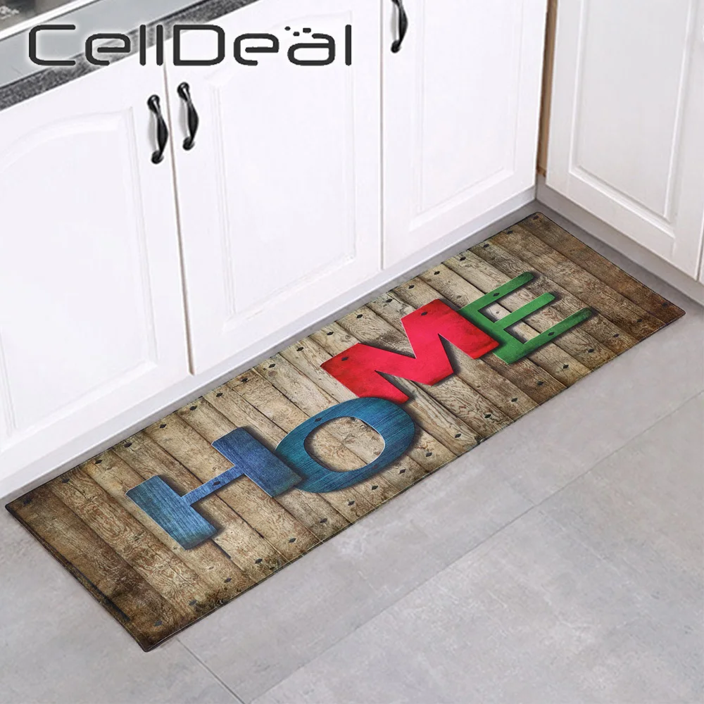 

Kitchen Mat Entrance Doormat Long Strip Bedroom Non-Slip Home Floor Decoration Living Room Carpet Washable Modern Carpett