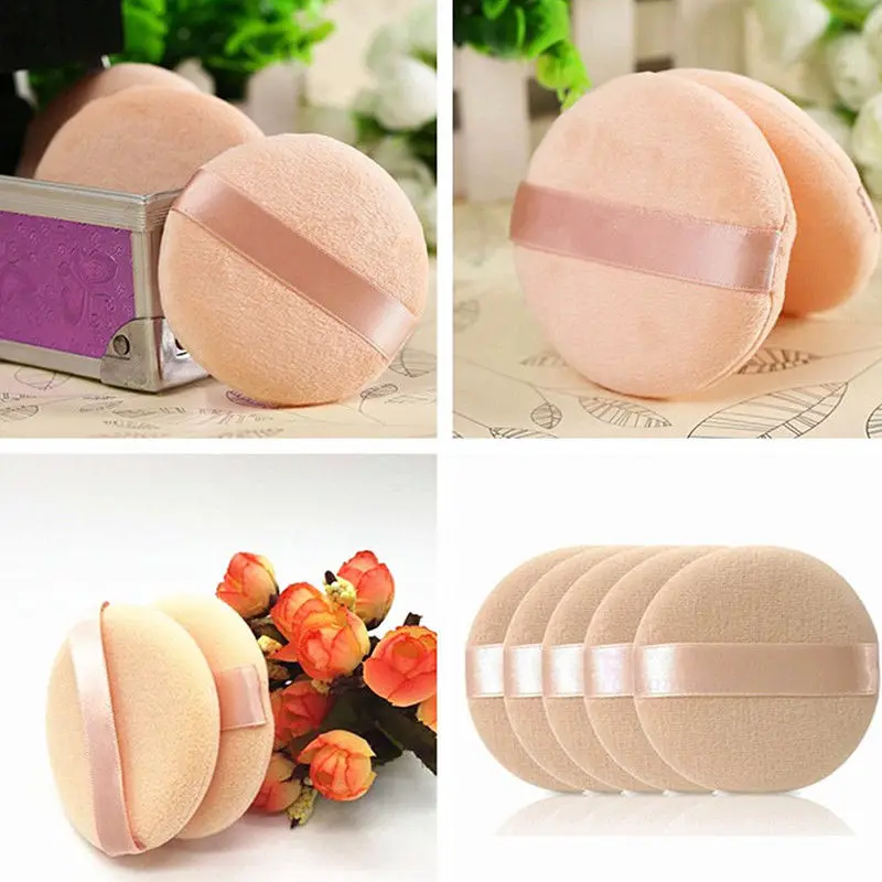 

1pcs Makeup Foundation Sponge Professional Round Shape Products Puff Soft Foundation Cosmetic Face Sponge Body Powder Puff I6N0