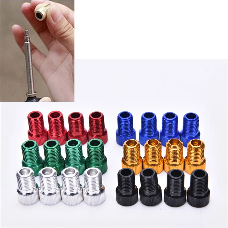 

Алюминиевый велосипедный клапан, 2 шт., предторный адаптер для автомобильного клапана, велосипедный трубчатый насос