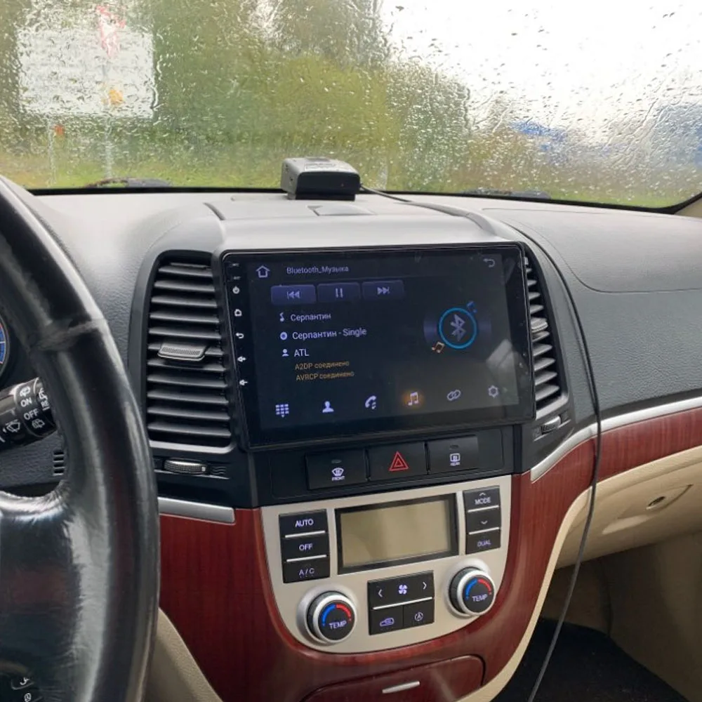 Runningnav для HYUNDAI SANTA FE 2005 - 2012 Android автомобильное радио мультимедийный видеоплеер