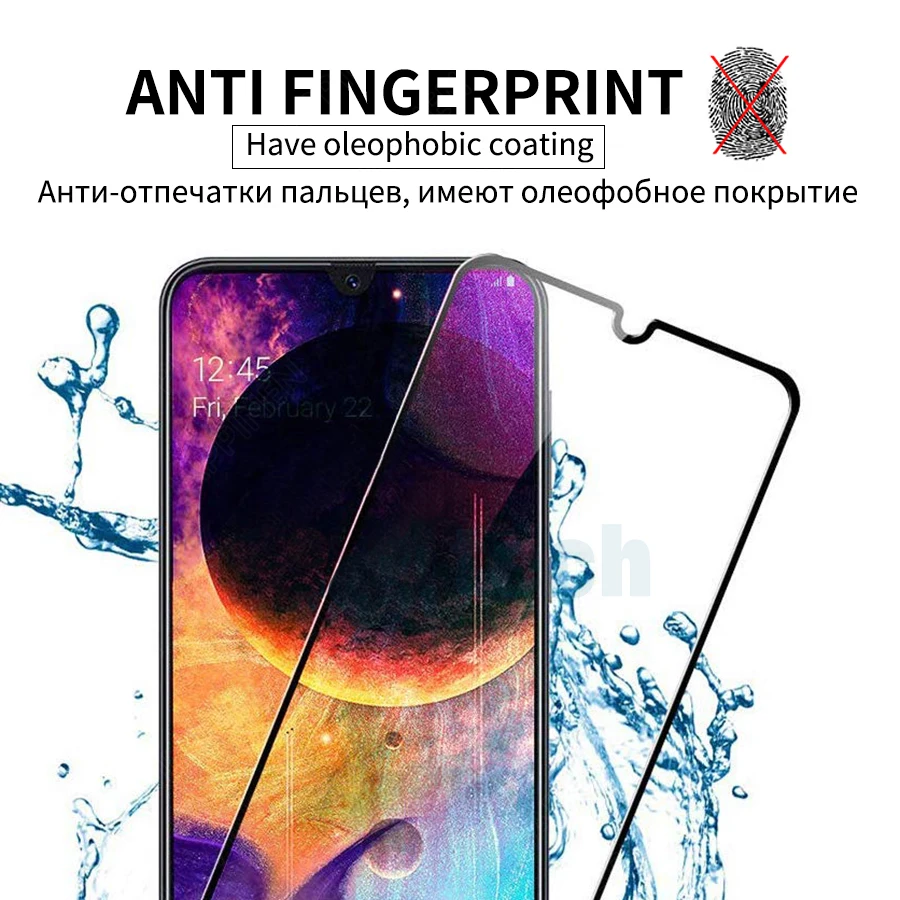 Защитное стекло закаленное 6D для Xiaomi Pocophone F1 Mi A3 CC9e Redmi K20 Note 8 7 6 Pro Global|Защитные