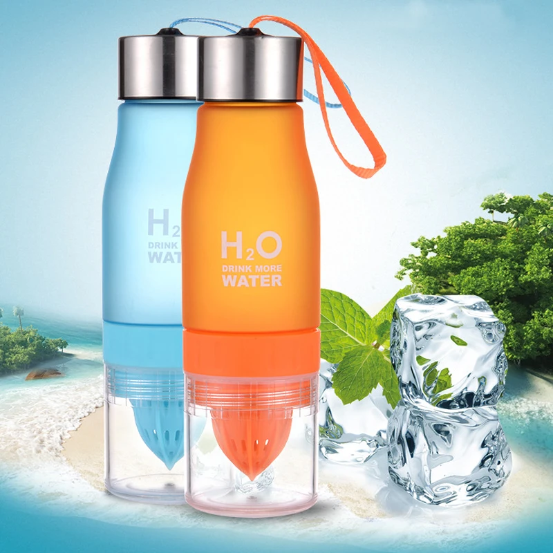 650 мл Подарочная бутылка для воды пластиковая фруктовая настойка детская занятий