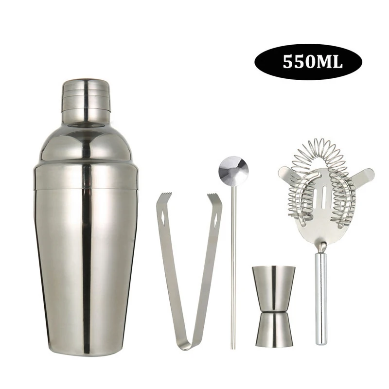 D2 UPORS шейкер для коктейлей из нержавеющей стали Бостонский мартини 550 мл/750 мл