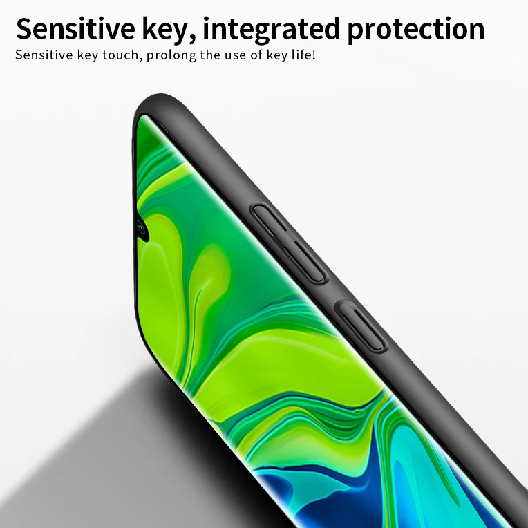 Для Xiaomi mi Note 2 Чехол Note 8 10 CC9 Pro тонкий гладкий и ультра-тонкий PC телефон задняя крышка для Xiao mi Red mi 7A 8A чехол Funda
