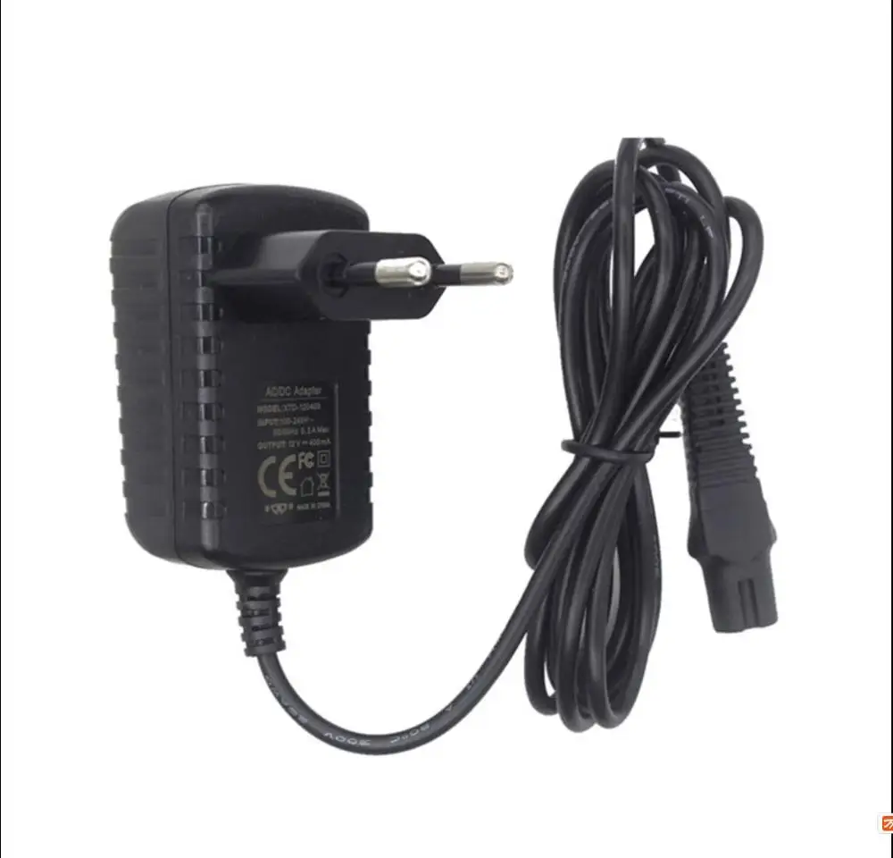 

Universal EU Plug Charger Power Lead Cord FOR Braun Shavers Z20 Z30 Z40 TRIMMER 12V 400mA