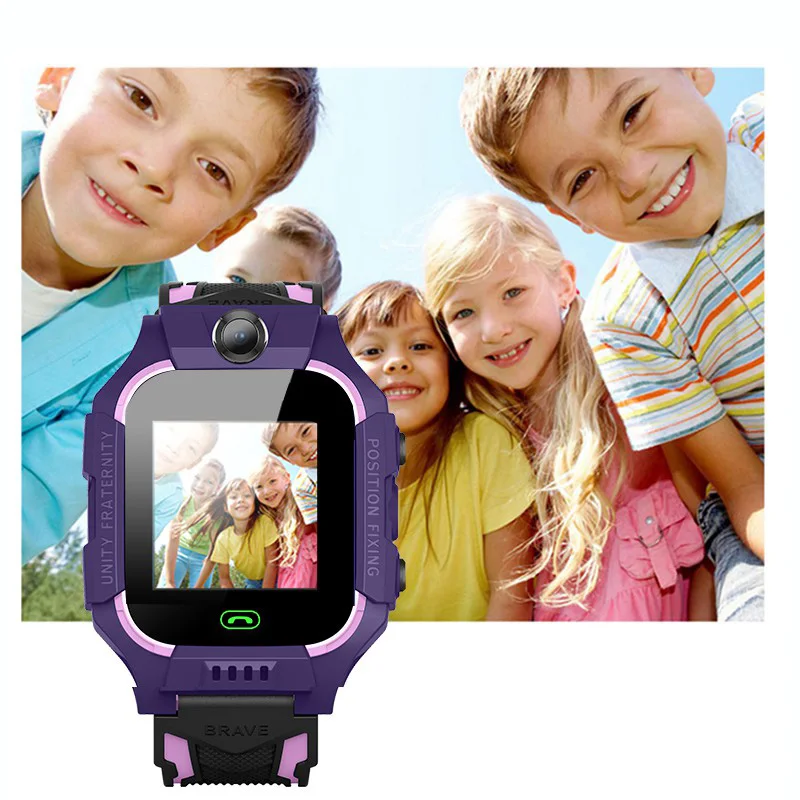 Умные часы Детские Q19 детские LBS Дети SOS камера телефон 2019 новые PK Q02 умные подарки.