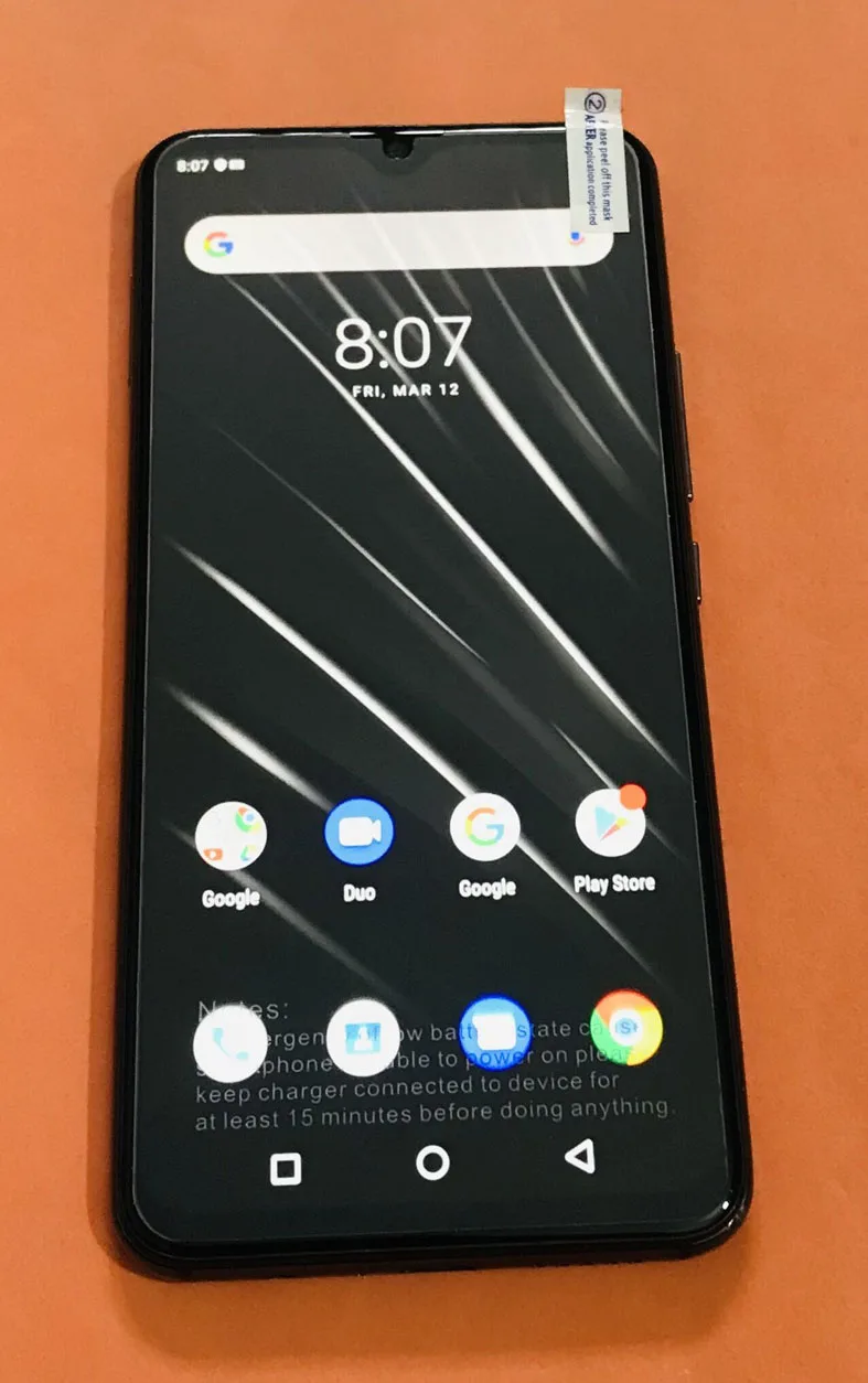 Б/у оригинальный телефон дисплей + Материнская плата 6G RAM 128G ROM для UMIDIGI S3 PRO Helio P70