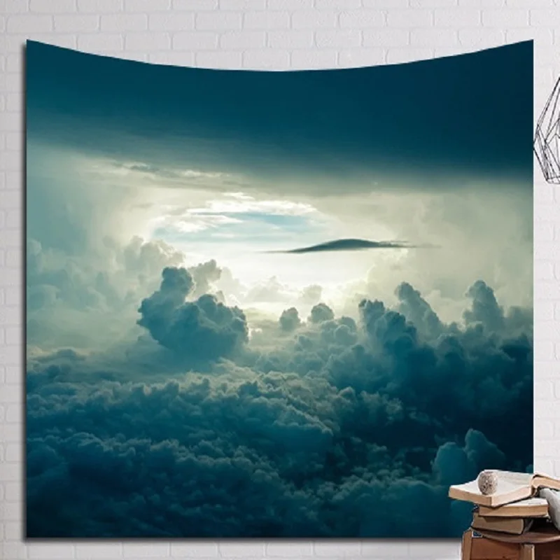 CAMMITEVER фантастическая ночь звездное одеяло облако пещера Лес Дерево снег горы